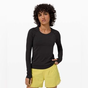 black swiftly tech long sleeve size 0